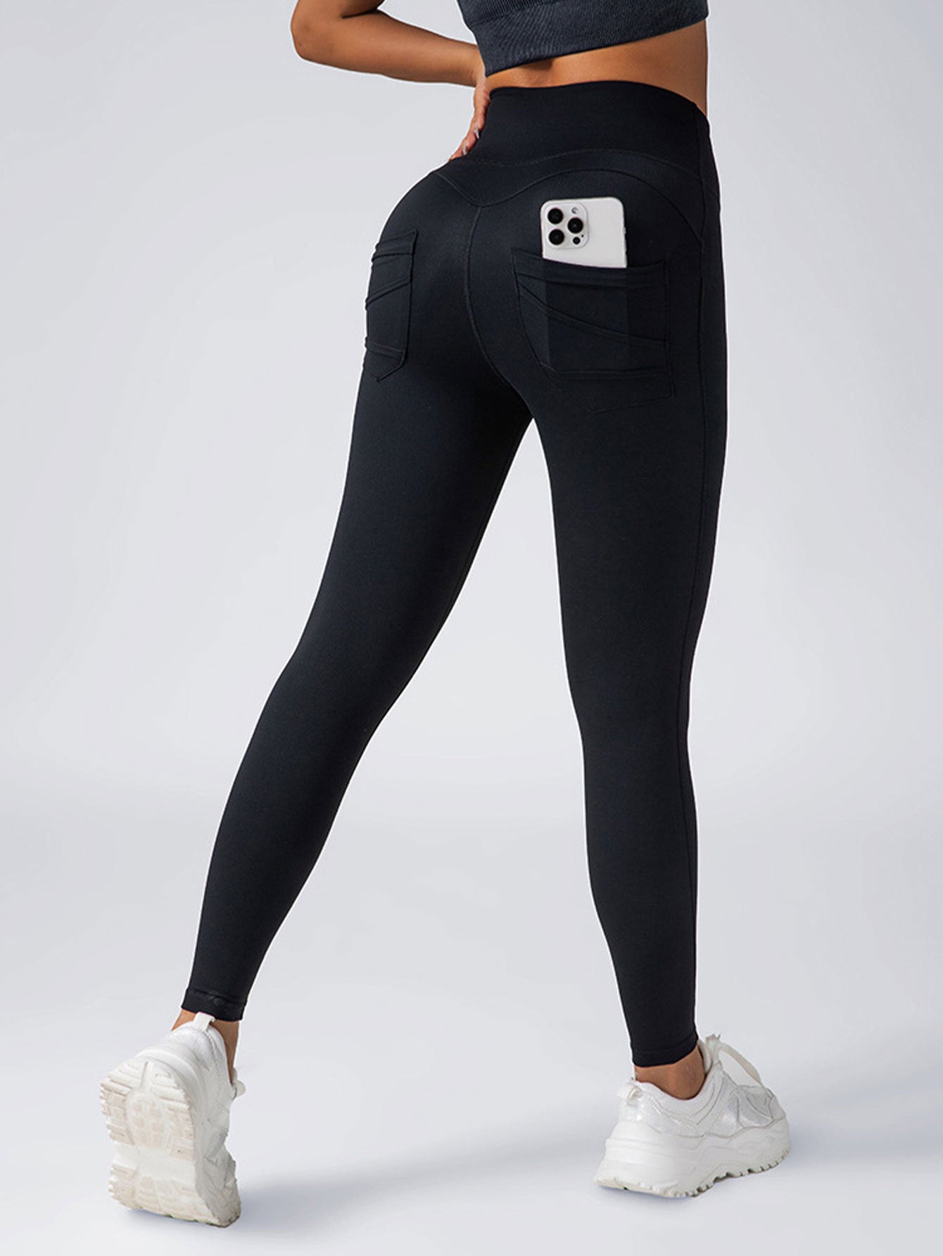 4 Pack Workout Leggings For Women With Pockets,High Waisted and Tummy Control