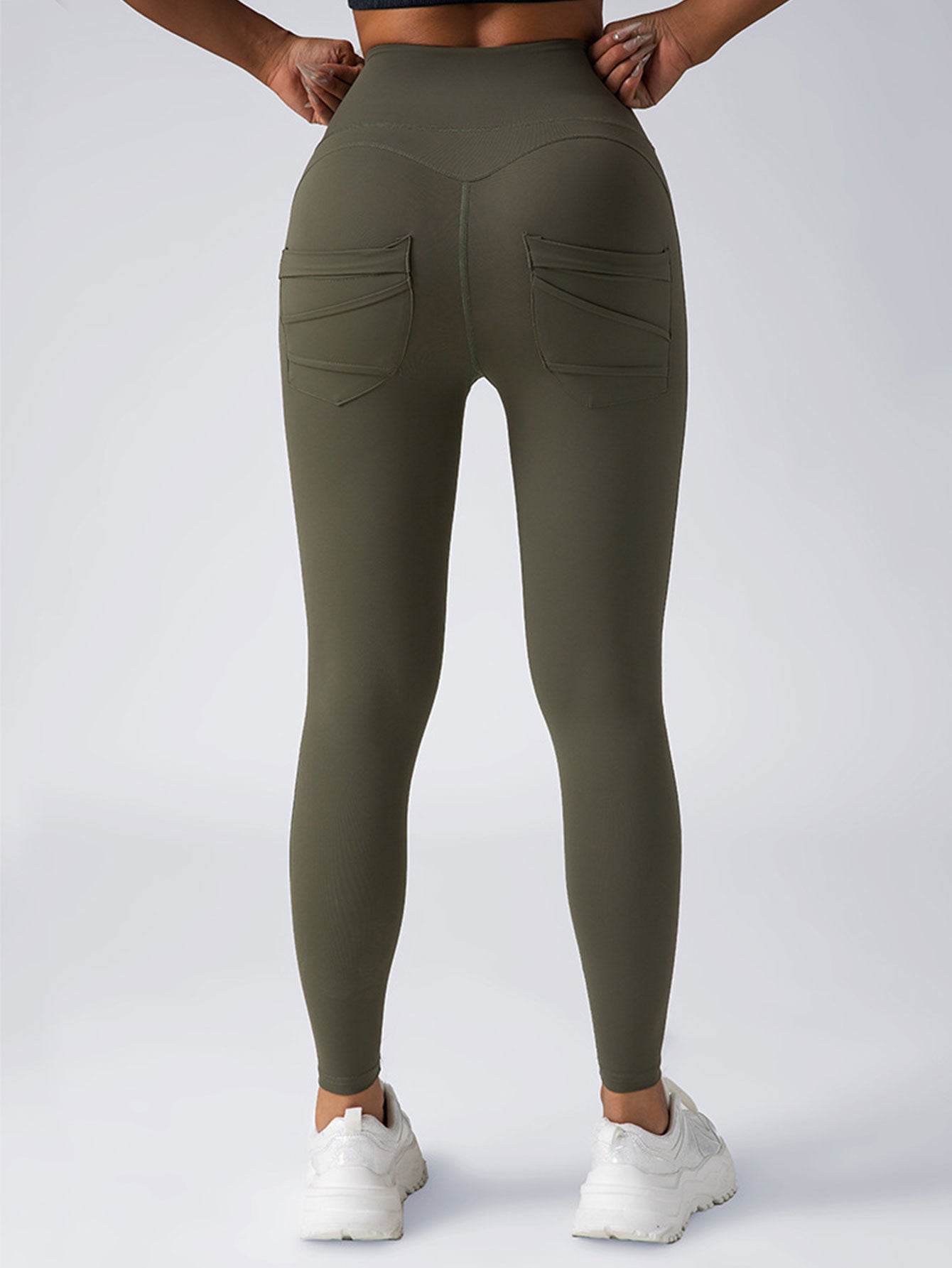 4 Pack Workout Leggings For Women With Pockets,High Waisted and Tummy Control