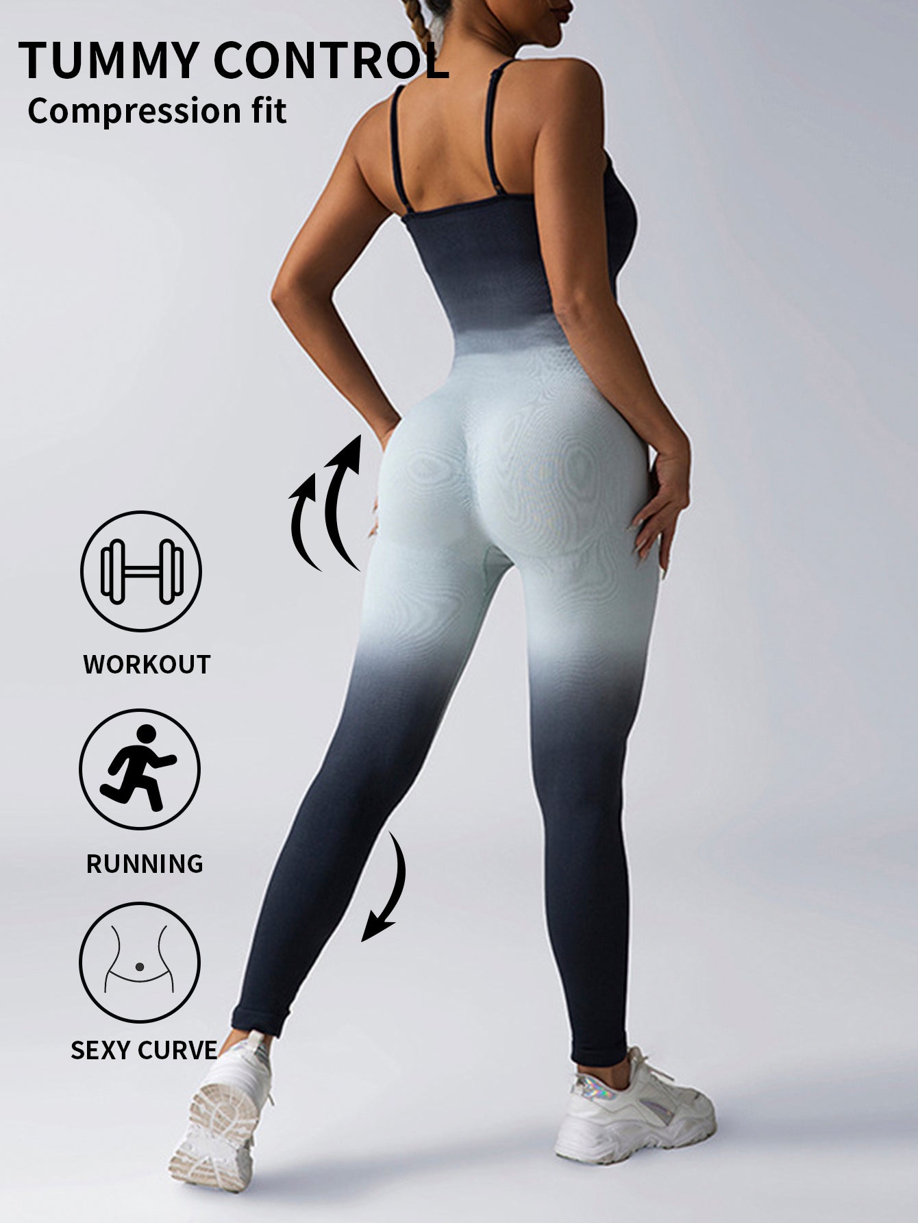 Women Workout Seamless Jumpsuits