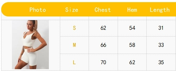 Women's Seamless Sports Bra Workout Crop Top