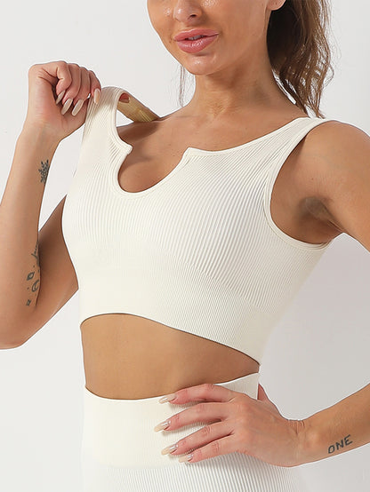 Women's Seamless Sports Bra Workout Crop Top