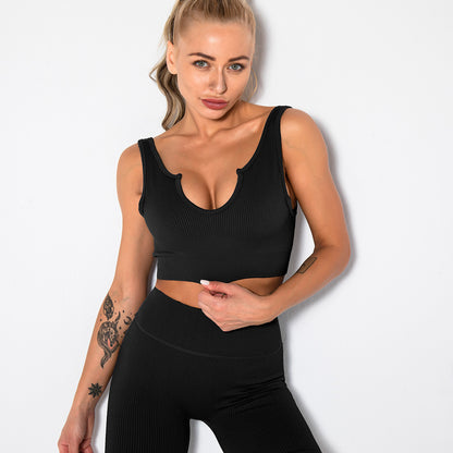 Women's Seamless Sports Bra Workout Crop Top