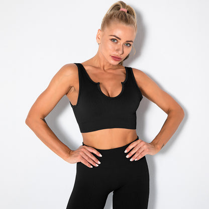 Women's Seamless Sports Bra Workout Crop Top